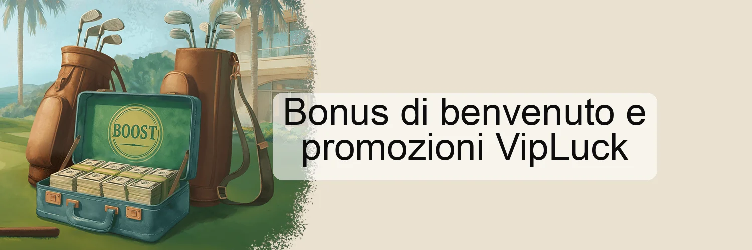 Bonus di benvenuto e promozioni VipLuck